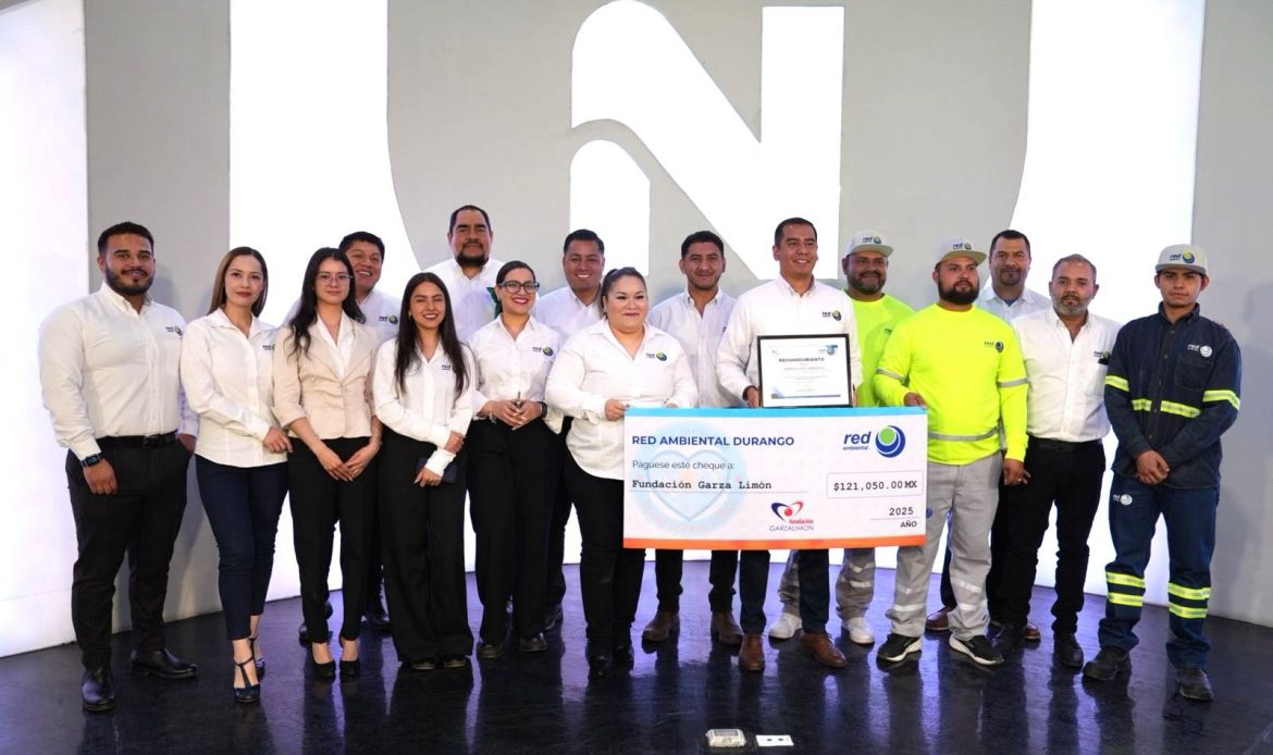 Red Ambiental dona más de 100 mil pesos a “Dibujando Sonrisas” de Fundación Garza Limón