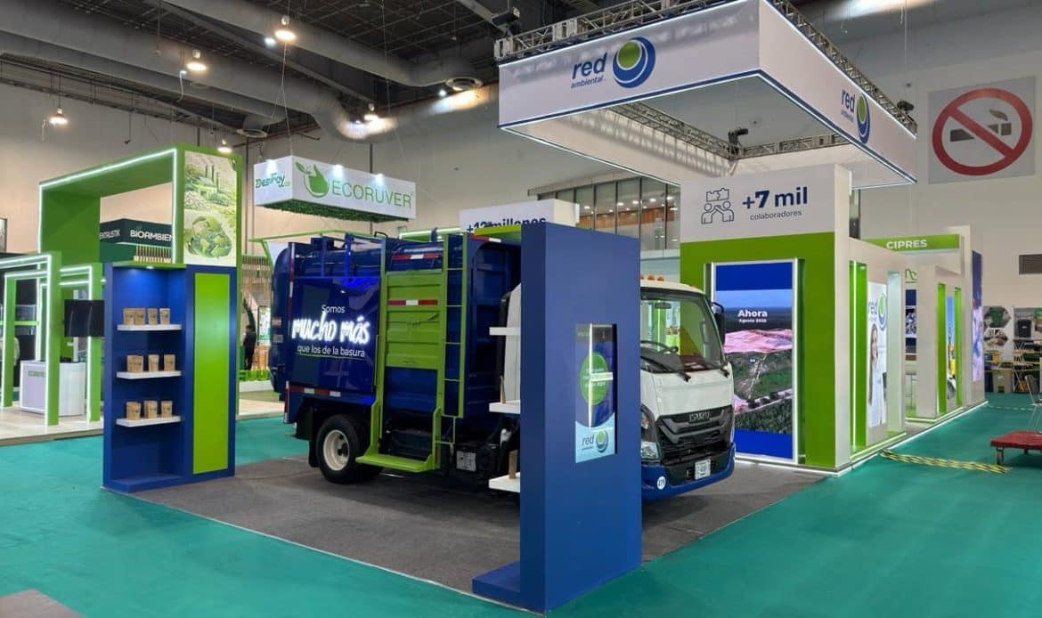 Red Ambiental destaca oferta de servicios y se consolida como socio confiable en Expo Residuos 2026