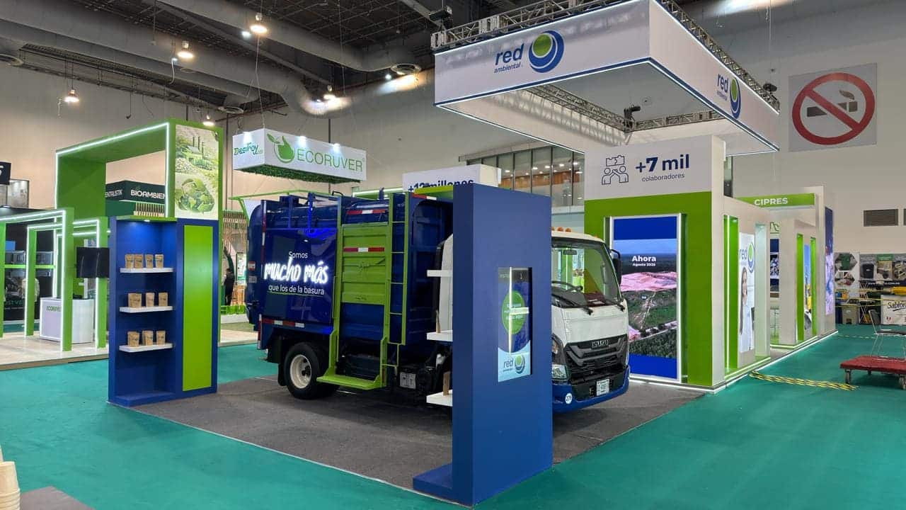 Red Ambiental destaca oferta de servicios y se consolida como socio confiable en Expo Residuos 2026